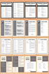 Resume Writing Course + 45 Templates